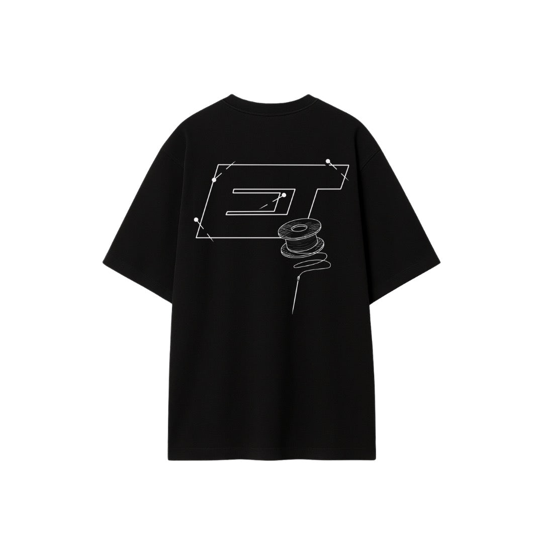 Pins & Pattern Paper Tee