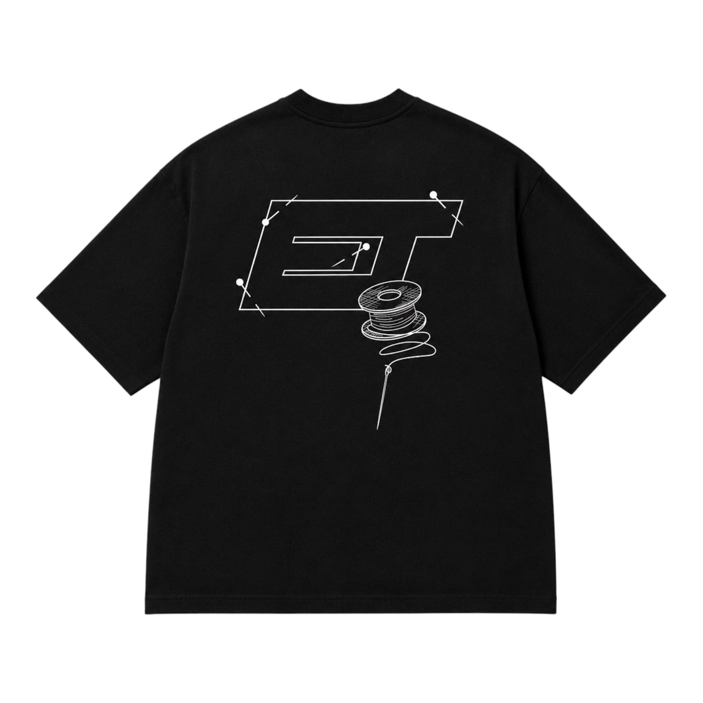 Pins & Pattern Paper Tee